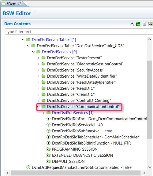 AUTOSAR實戰 UDS診斷服務Communication Control(0x28)配置詳解與基礎軟件服務集成